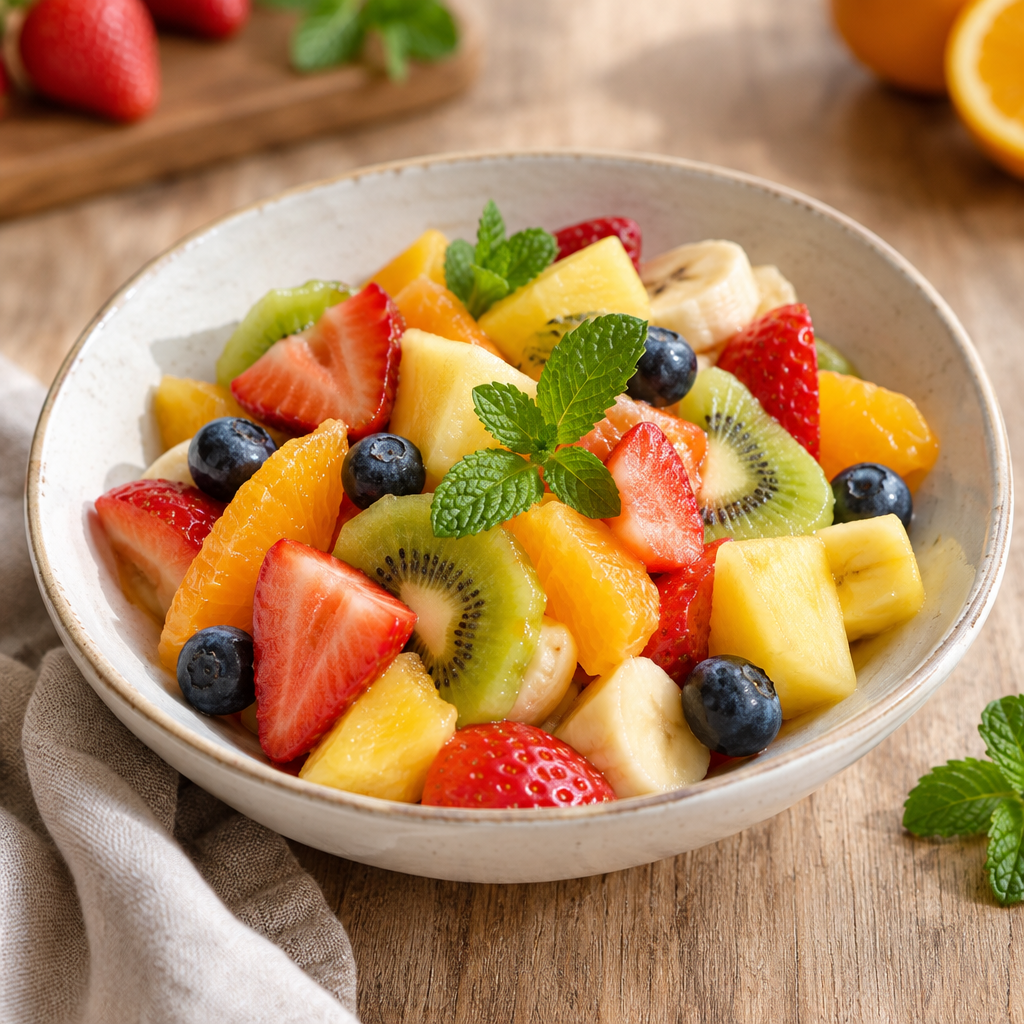Photo du plat Salade de fruits frais de saison